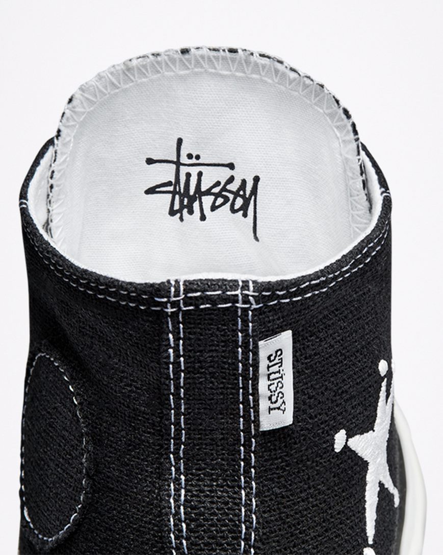 Tenisky Vysoke Converse x Stüssy Chuck 70 Damske Čierne Biele Čierne | SK GSEYB1